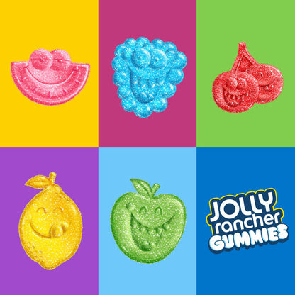 JOLLY RANCHER Sour Gummies Candy Assorted 13oz Candy Bag