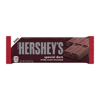 HERSHEYS Special Dark Chocolate King Size 2.6oz Candy Bar