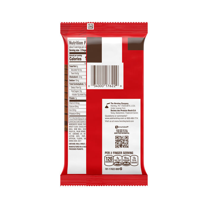 KIT KAT Milk Chocolate Wafer XL Candy Bar, 4.3 oz (10 Pieces)