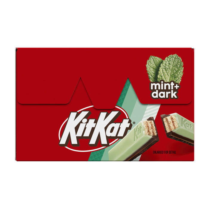 KIT KAT DUOS Dark Chocolate and Mint Wafer Candy Bars, 1.5 oz (24 Count)