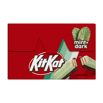 KIT KAT DUOS Dark Chocolate and Mint Wafer Candy Bars, 1.5 oz (24 Count)