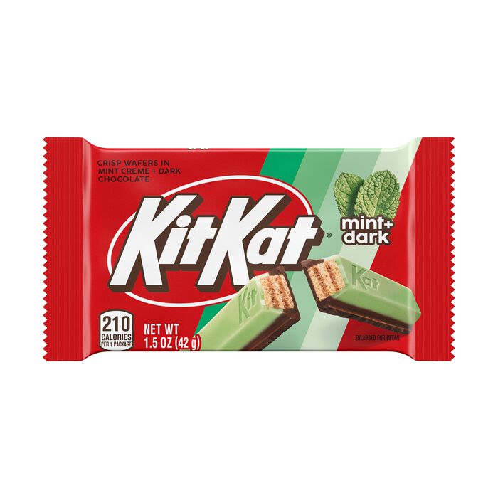 KIT KAT DUOS Dark Chocolate and Mint Wafer Candy Bars, 1.5 oz (24 Count)