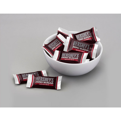 HERSHEY'S ZERO SPECIAL DARK Chocolate Miniatures 5.1oz Candy Bag