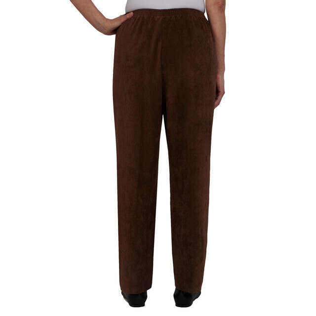 Alfred Dunner Women's Corduroy Average Length Pant