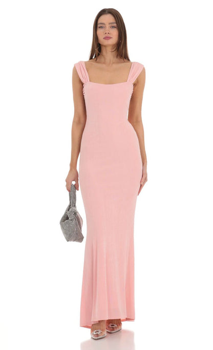 Lucy in the Sky Open Back Maxi Dress