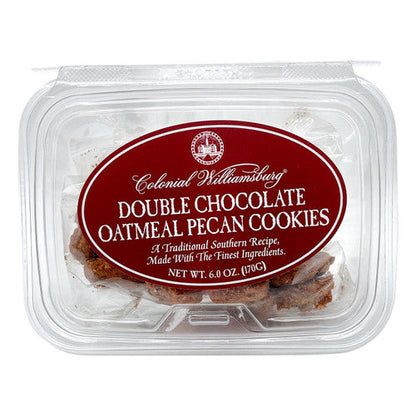 The Shops at Colonial Williamsburg Double Chocolate Oatmeal Pecan Cookies