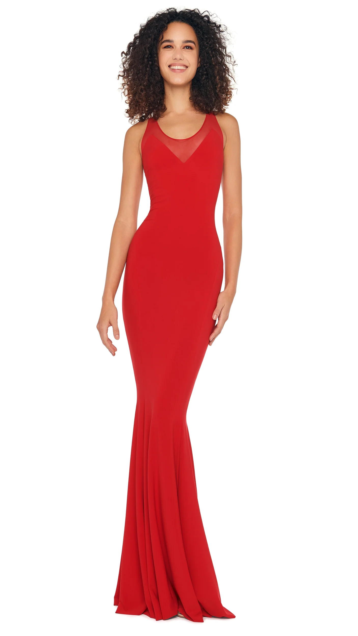 Norma Kamali Women's RACER FISHTAIL GOWN