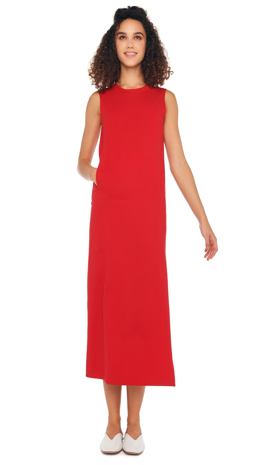 Norma Kamali Women's SLEEVELESS SIDE SLIT GOWN