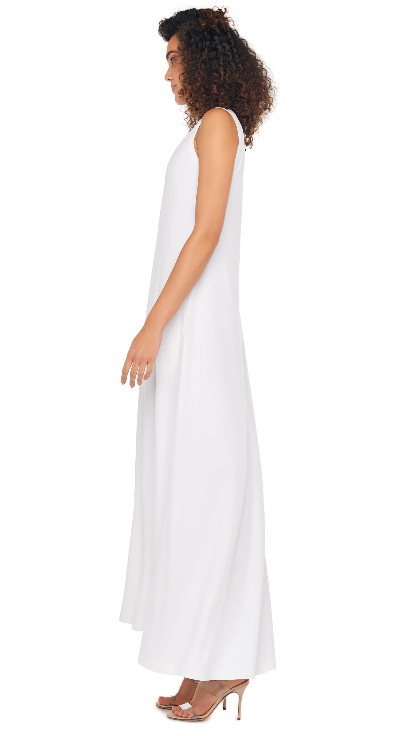 Norma Kamali Women's SLEEVELESS SWING MAXI DRESS