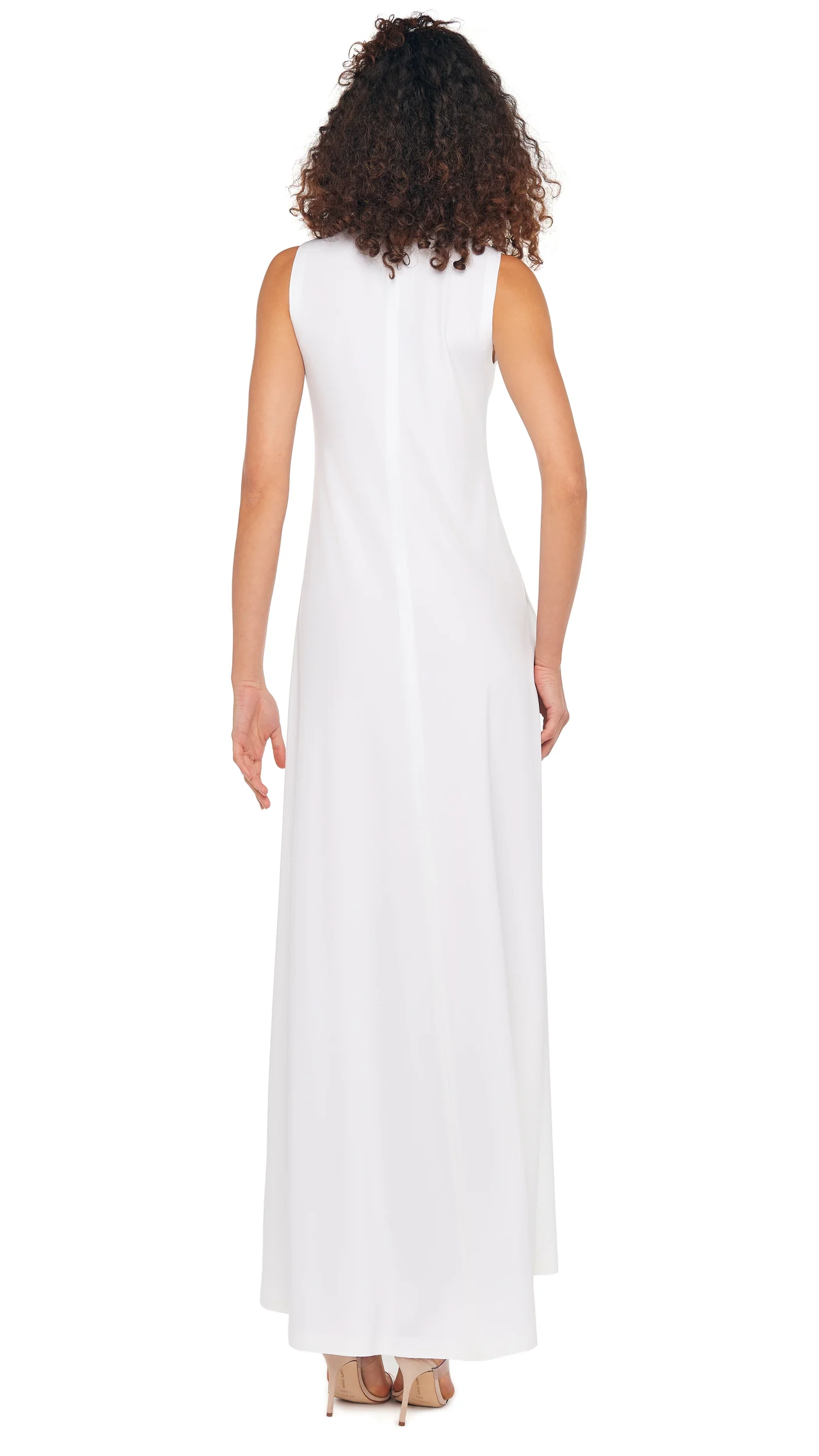 Norma Kamali Women's SLEEVELESS SWING MAXI DRESS