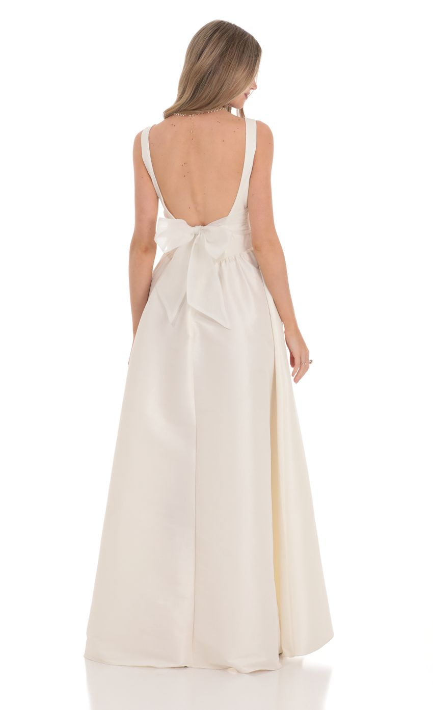 Lucy in the Sky Back Bow Gown