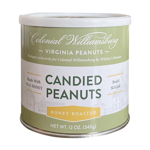 The Shops at Colonial Williamsburg Colonial Williamsburg Candied Honey Roasted Virginia Peanuts 12 oz