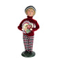 Byers' Choice Valentine Boy Caroler with Heart