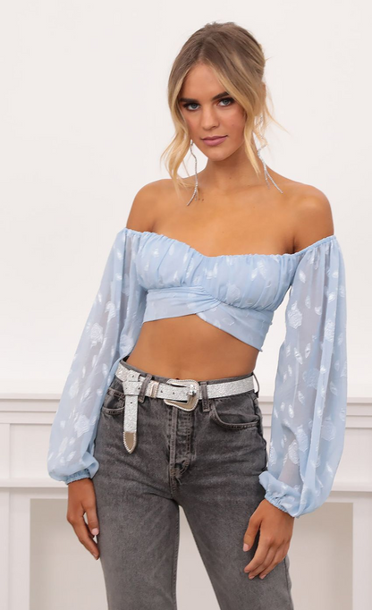 Lucy in the Sky Off The Shoulder Top