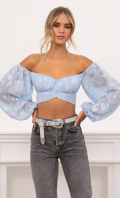 Lucy in the Sky Off The Shoulder Top