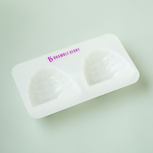 Bramble Berry 2 Cavity Silicone Beehive Mold