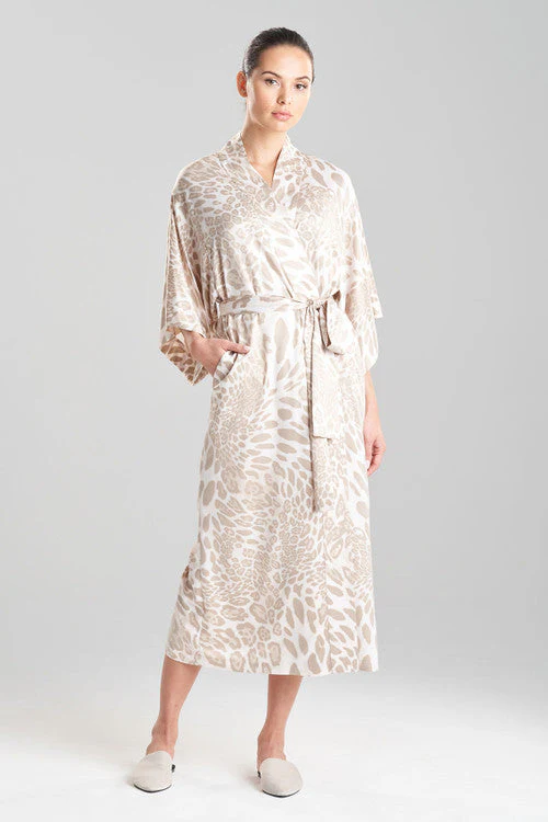 Natori Luxe Leopard Robe