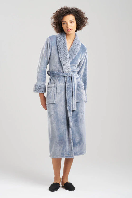 Natori Plush Lynx Robe