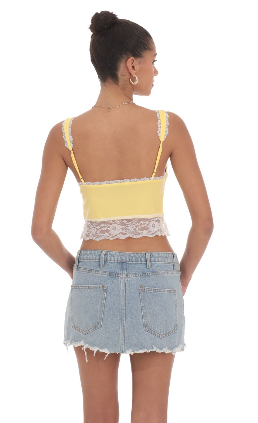 Lucy in the Sky Lace Vest Top