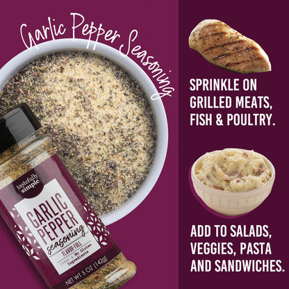 Tastefully Simple Garlic Pepper Seasoning