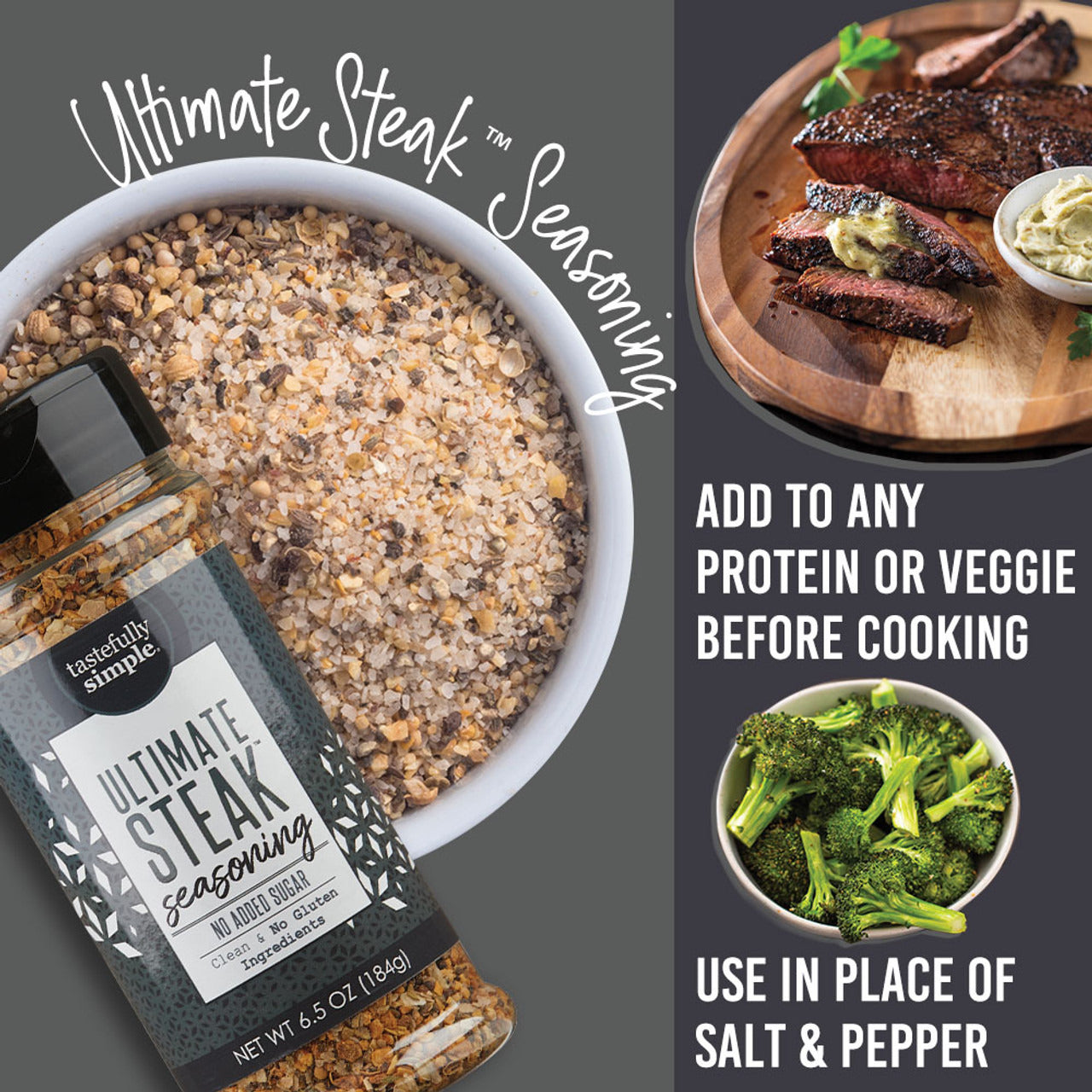 Tastefully Simple Ultimate Steak Seasoning