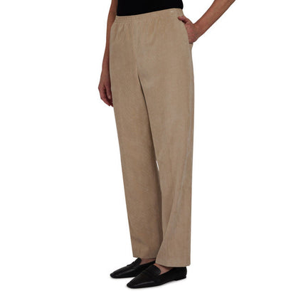 Alfred Dunner Women's Corduroy Average Length Pant