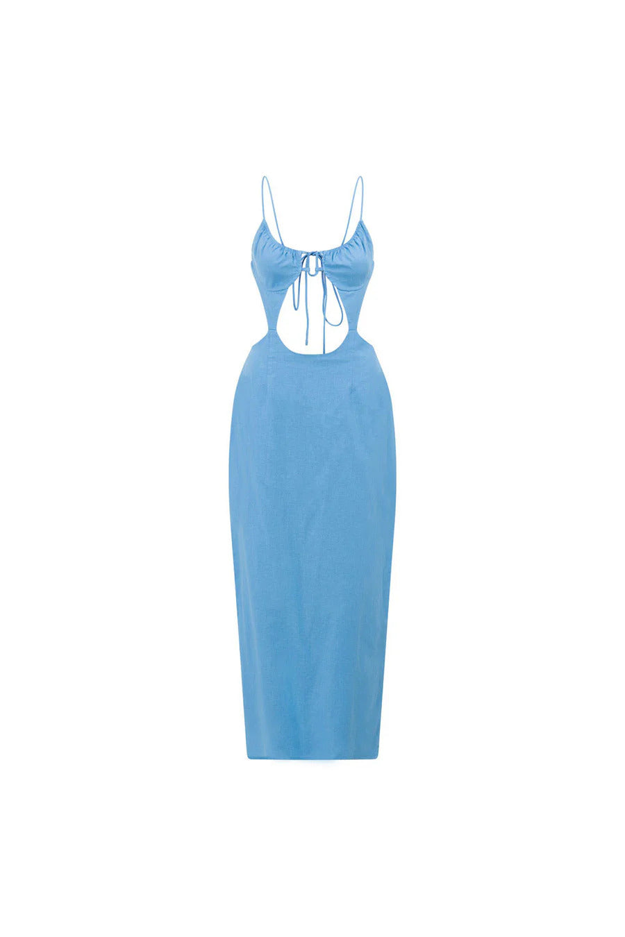 Sabo Skirt Chele Midi Dress - Cerulean