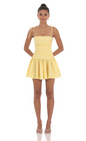 Lucy in the Sky Ruched Fit and Flare Dress