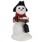 Byers' Choice Snowboy with Wood and Lantern