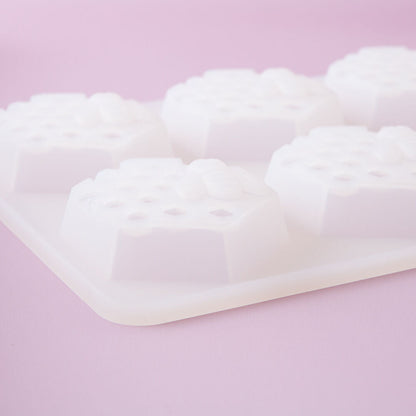 Bramble Berry 6 Cavity Honeycomb Silicone Mold