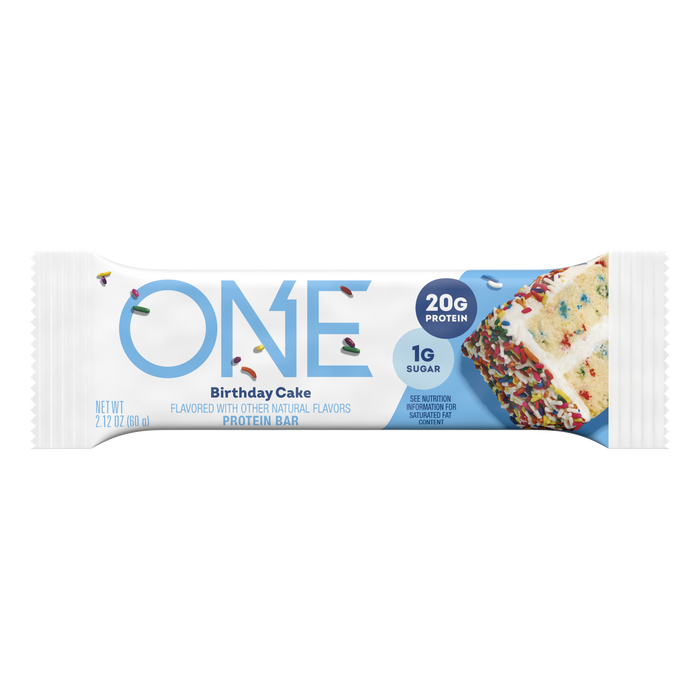 ONE Birthday Cake Flavored Protein Bars, 2.12 oz (12 Count)