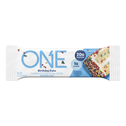 ONE Birthday Cake Flavored Protein Bars, 2.12 oz (12 Count)