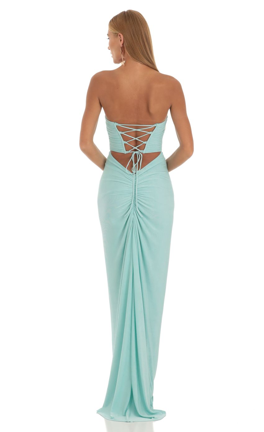 Lucy in the Sky Corset Strapless Dress