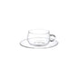 KINTO USA UNITEA cup & saucer Glass