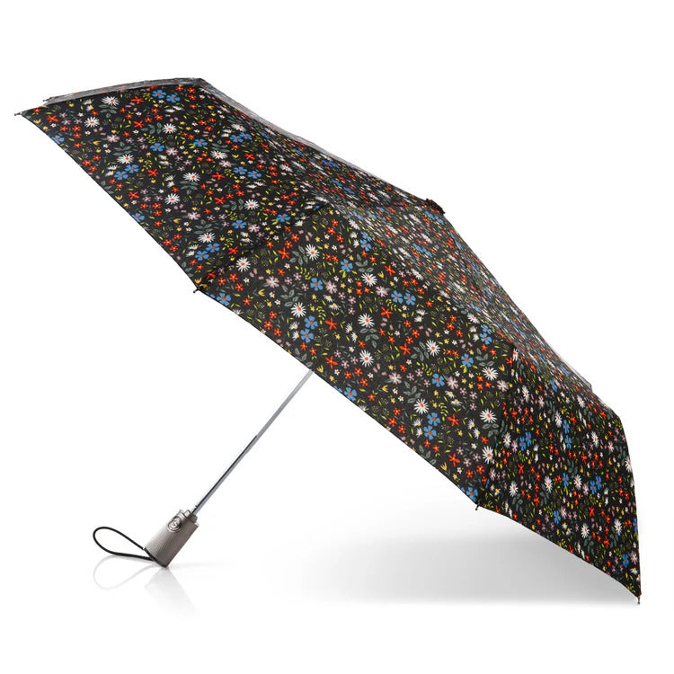 Totes Recycled Titan Folding Umbrella with Auto Open Close Technology