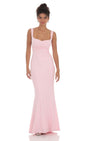 Lucy in the Sky Back Sequin Butterfly Maxi Dress