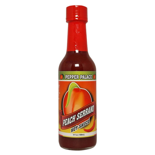 Pepper Palace Peach Serrano Hot Sauce