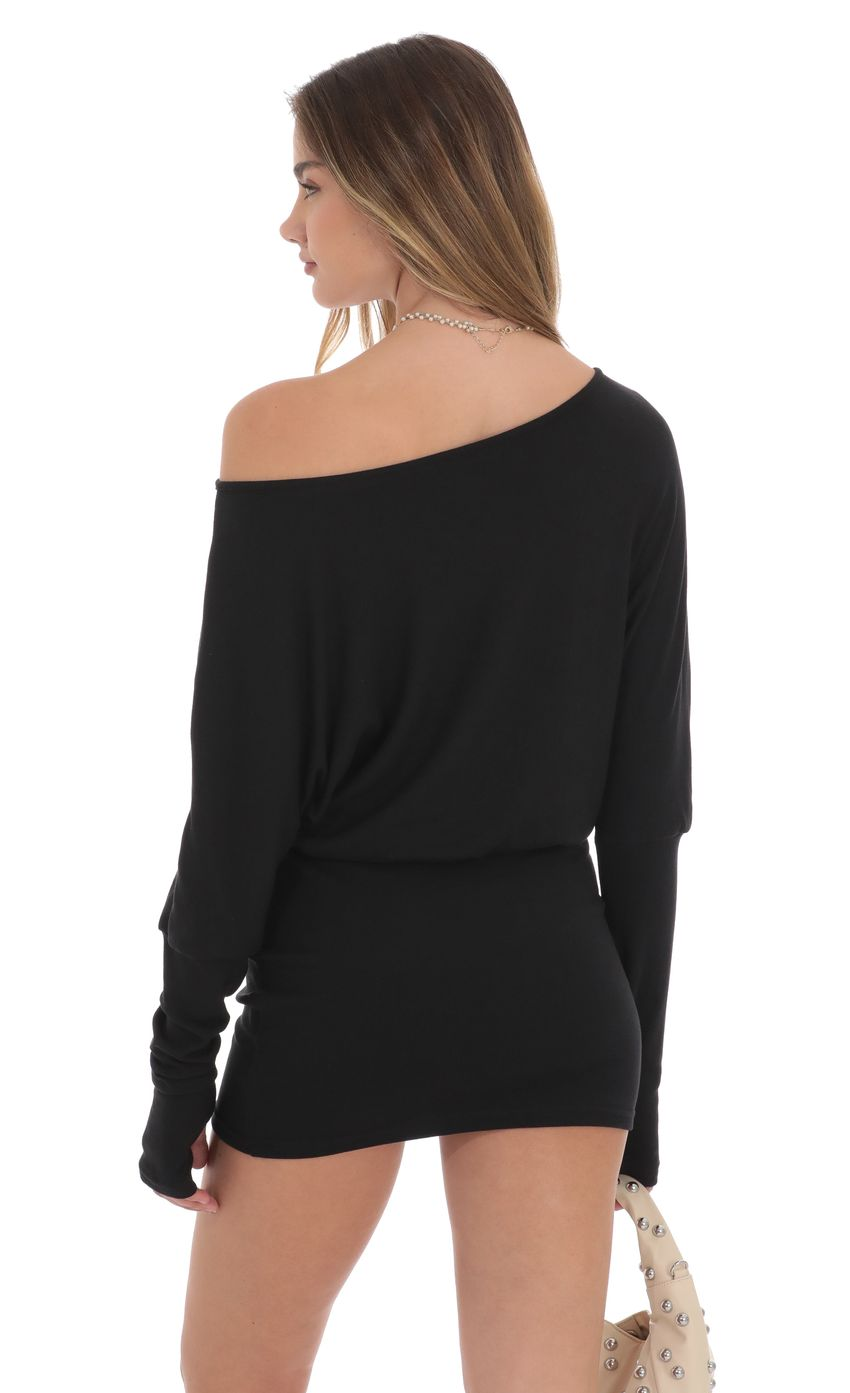 Lucy in the Sky Off Shoulder Pencil Skirt Dress