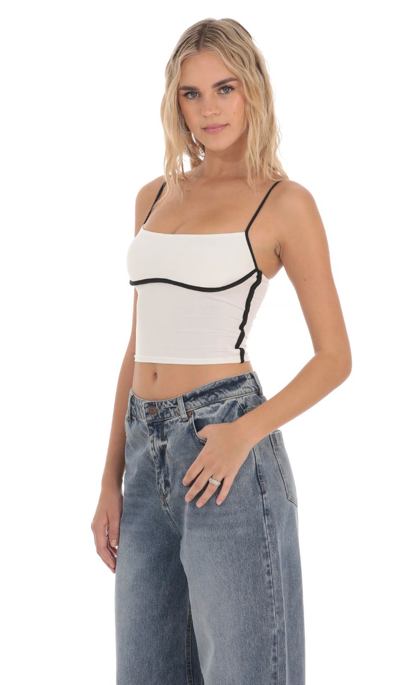 Lucy in the Sky Outline Crop Top