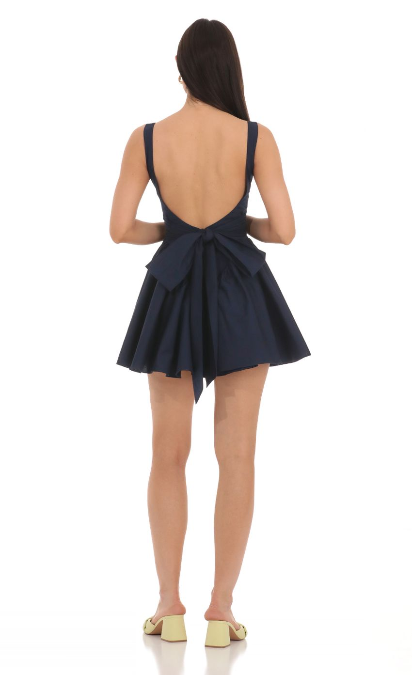 Lucy in the Sky Open Back Flare Dress