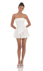 Lucy in the Sky Corset Strapless Dress 1