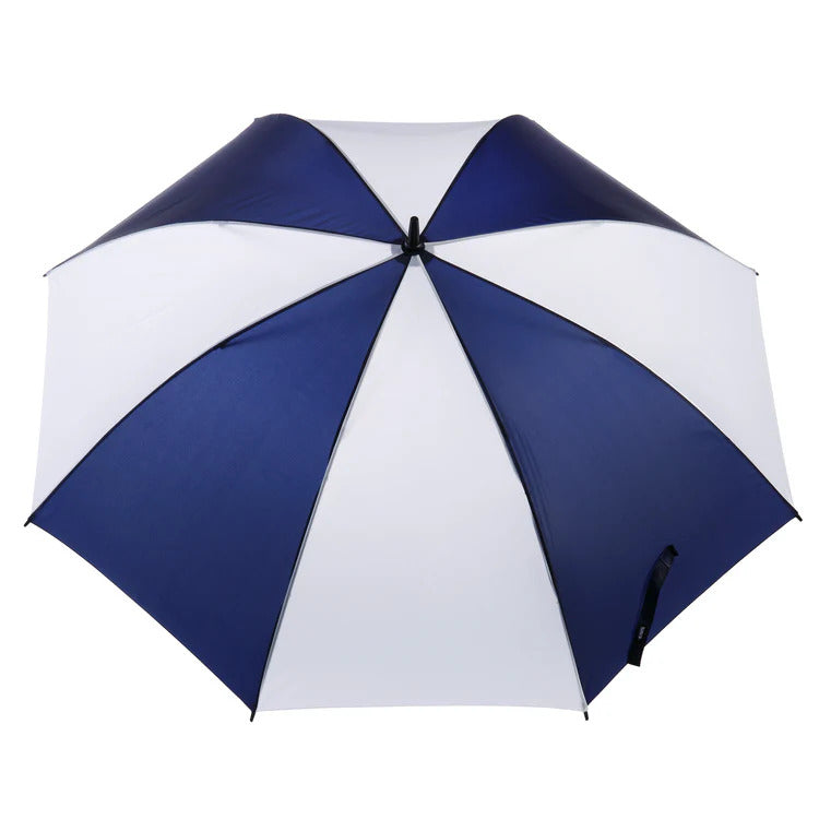 Totes Men's Recycled Golf Stick Umbrella with Auto Open and Sunguard Technology