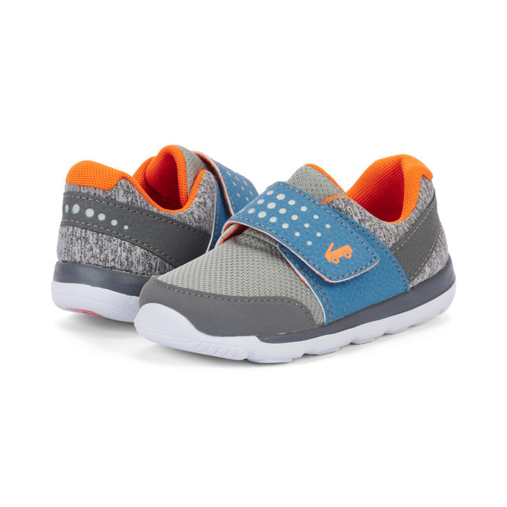 See Kai Run Boy's Ryder Flexirun Gray/Steel Blue