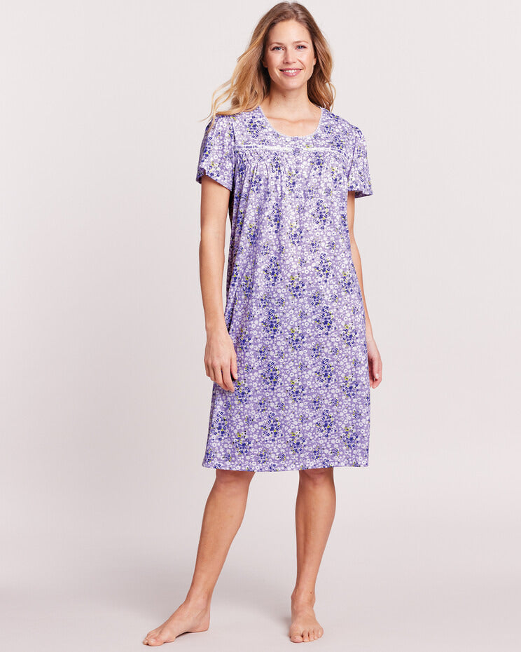 Blair Womens's Floral-Print Nightgown