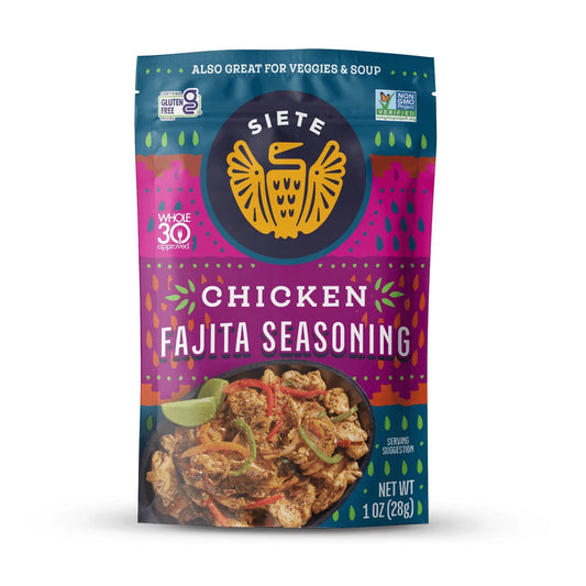 Siete Foods Chicken Fajita Seasoning - 6 pack