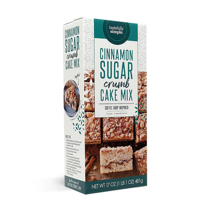 Tastefully Simple Cinnamon Sugar Crumb Cake Mix