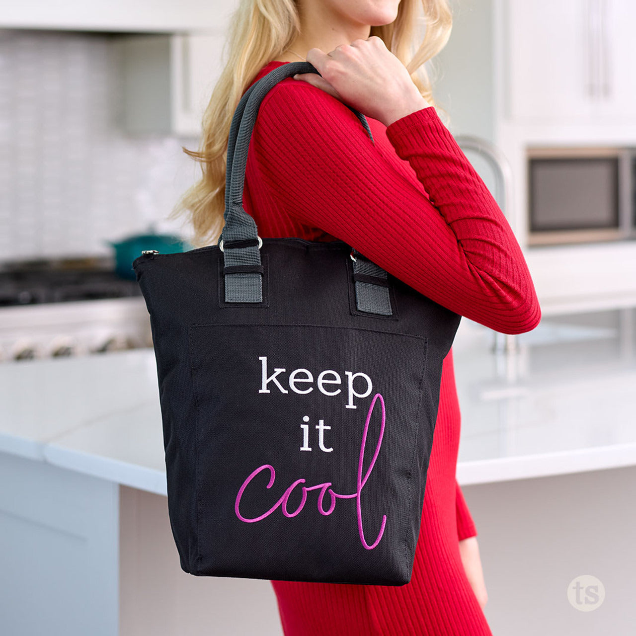 Tastefully Simple Cool Tote - Black