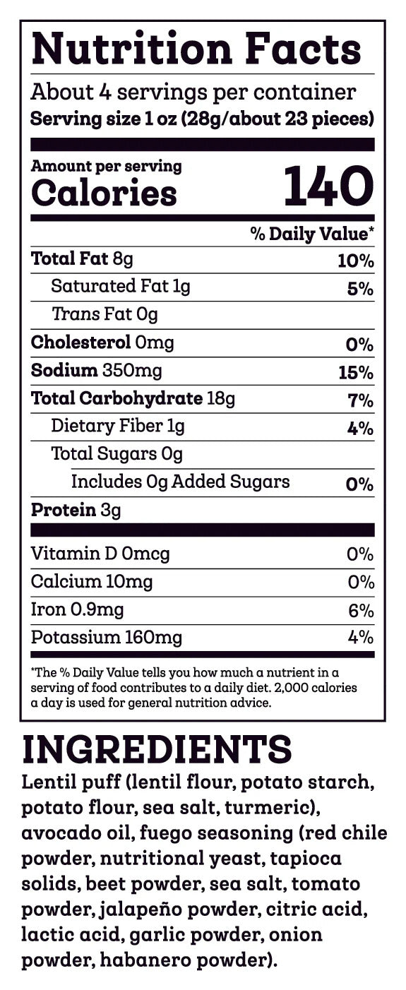 Siete Foods Grain Free Puff Snacks Mix - 3 bags