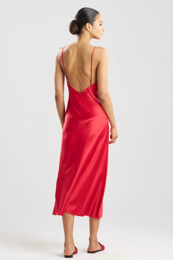 Natori Glamour V-Neck Gown