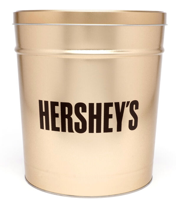 HERSHEY’S Filled Gold Tin HERSHEY’S Filled Gold Tin | 11 lbs.